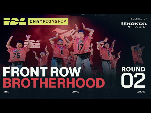 Brotherhood Round 2 Front Row | IDL 2026 Championship | Presented by Honda Stage