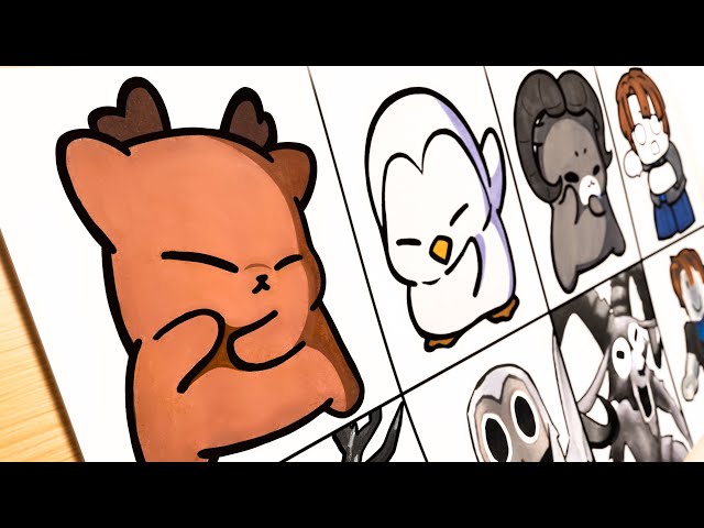 Drawing 99 Nights in the Forest Baby VS Original Deer, Owl, & Ram - Roblox