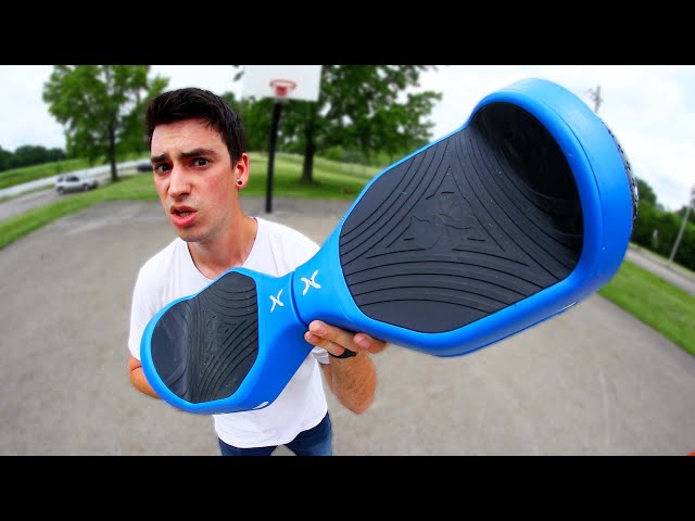 My First Time Hoverboarding...