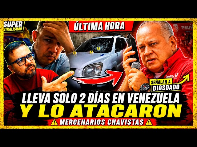 🔴VENEZUELA NEWS TODAY- OPPOSITION MEMBER ATTACKED BY CHAVISMO IN VENEZUELA AFTER ONLY TWO DAYS
