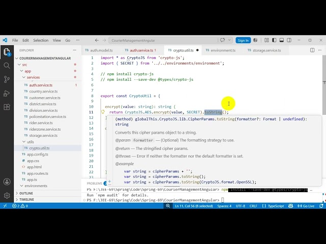 Angular With Spring Boot Project Courier System Part-4 | Emran Code Box