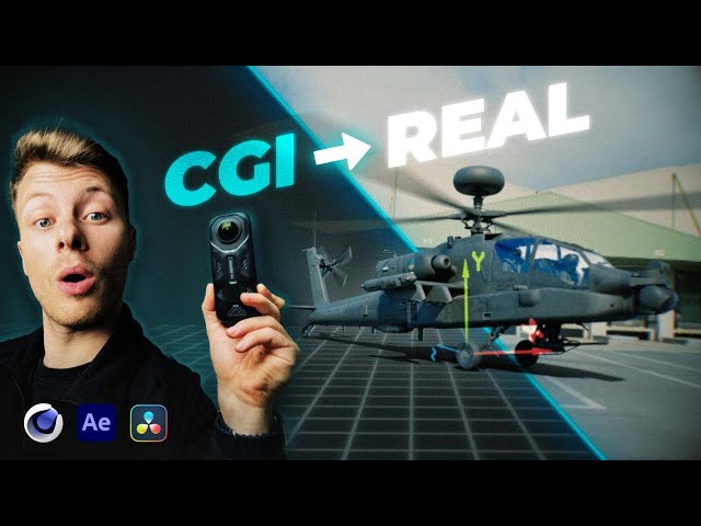 How VFX Artists place CGI in Live-Action Footage