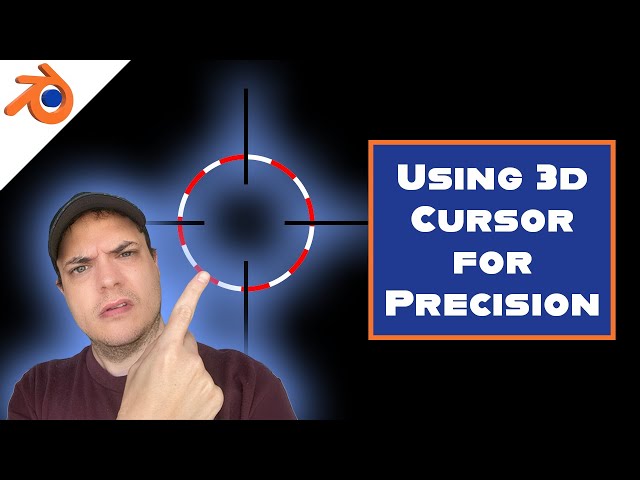 Blender Tutorial: Move to an EXACT Distance Using the 3D Cursor (The Pro Method)