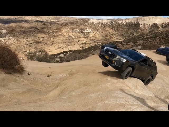 Subaru Outback Wilderness on Cleghorn trail