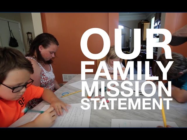 Leader in Me at Home: We Created a Family Mission Statement!