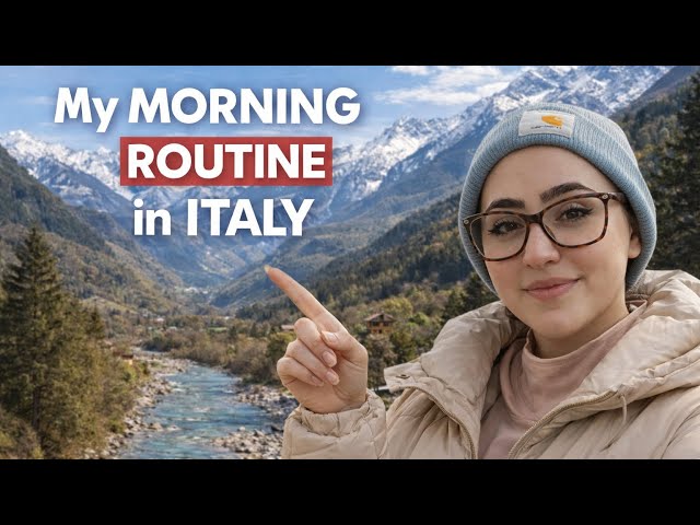 How i spend my day living in Italy 🇮🇹 
