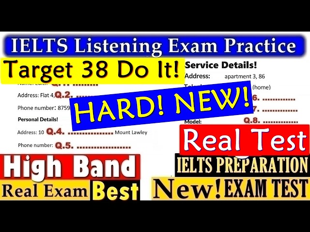 IELTS LISTENING PRACTICE TEST 2026 WITH ANSWERS | 14.01.2026