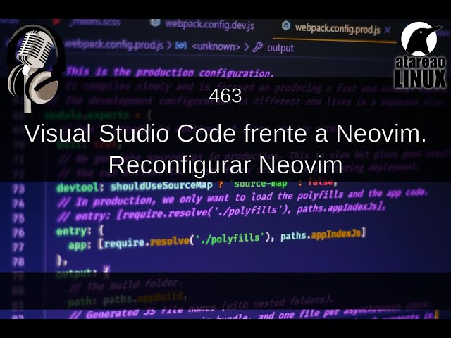 Visual Studio Code frente a Neovim. Reconfigurar Neovim