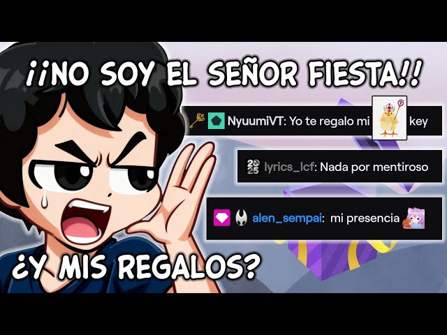 KEY BOY SE CONVIERTE EN EL SEÑOR FIESTA Y EXIGE SU REGALO DE NAVIDAD