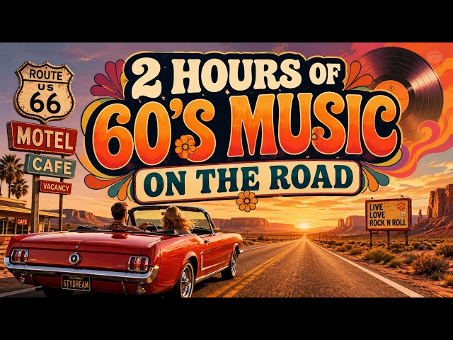 60'S MUSIC ON THE ROAD | 2 Hours of Classic '60s Hits