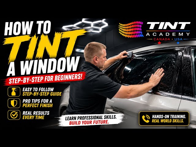 How to Tint a Car Window Like a Pro | Step-by-Step Window Tint Tutorial
