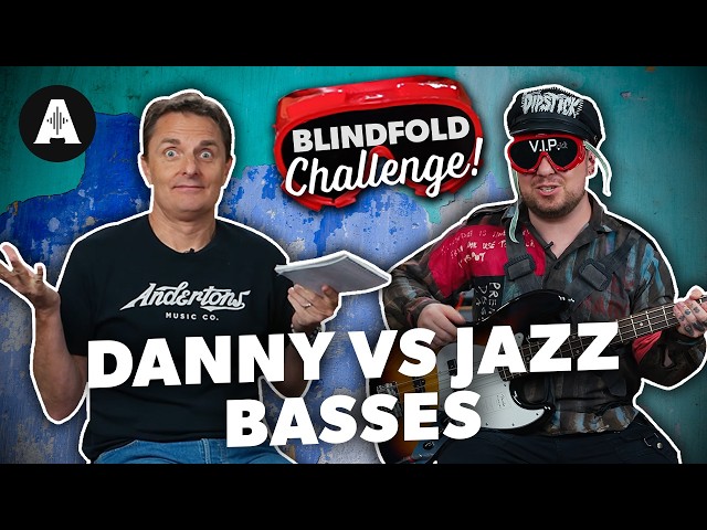 Jazz Bass Blindfold Challenge With Danny Sapko!