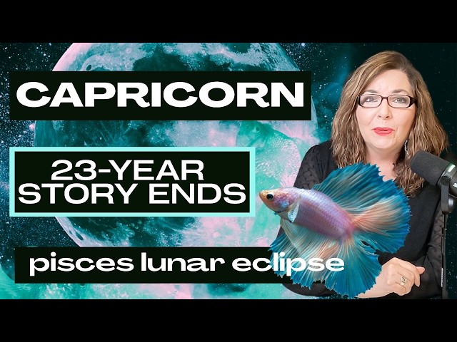 CAPRICORN: The Life You REALLY Want Starts Here | Pisces Lunar Eclipse Tarot & Astrology