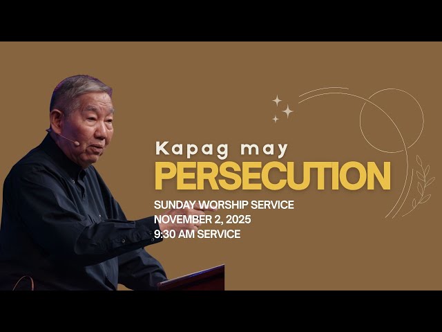 KAPAG MAY "PERSECUTION" | JESSE VELASCO