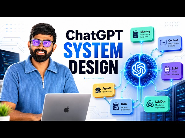 🔥 Complete ChatGPT System Design for Beginners | Explained in Tamil | GenAI | RAG | AI Agents