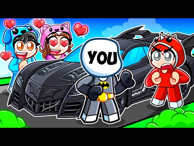 YOU RIZZ Girls With The NEW BATMAN Car In Roblox Driving Empire...