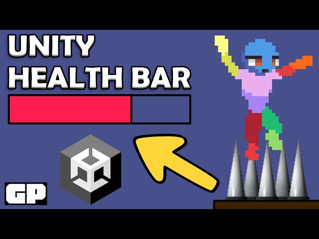 Unity Health Bar Tutorial (SIMPLE)