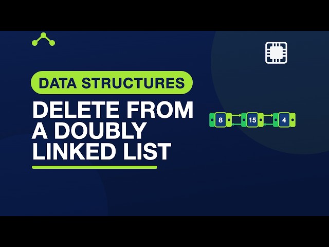 5.6 Doubly & Circular Lists: Deletion — Data Structures in C