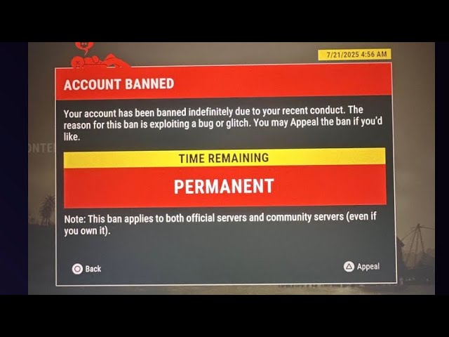 BANNED by Rust Console Anticheat (Again) 