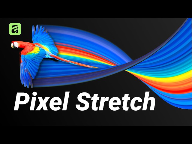 How to Create a Pixel Stretch Effect in Affinity