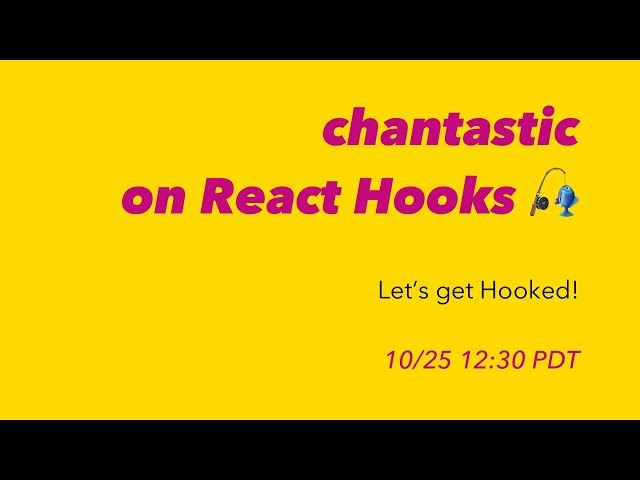 🔴 React Hooks — First Impressions