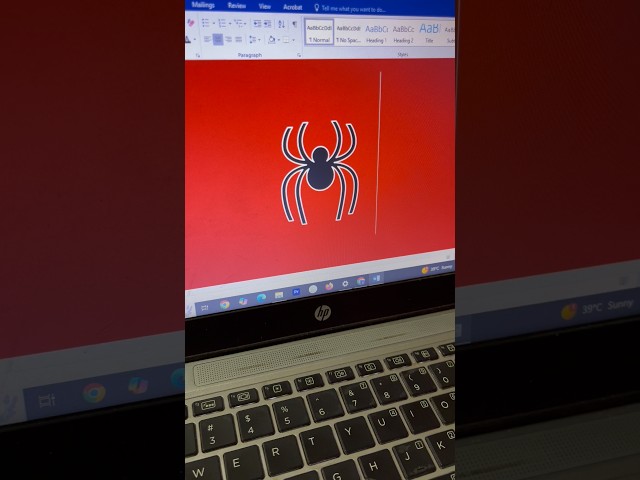POV: You Accidentally Unlock Spider-Man Mode in MS Word 🕷️