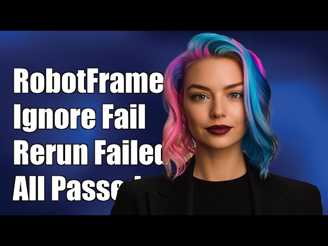 robotframework : How to ignore failure from --rerunfailed when all tests are passed