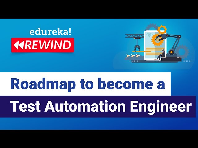 Roadmap to become a Test Automation Engineer    | Selenium Training | Edureka | Testing Rewind -1