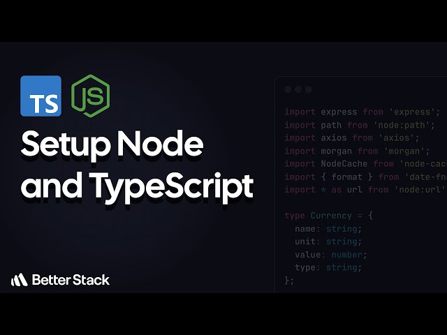 How to Setup Node.js and TypeScript