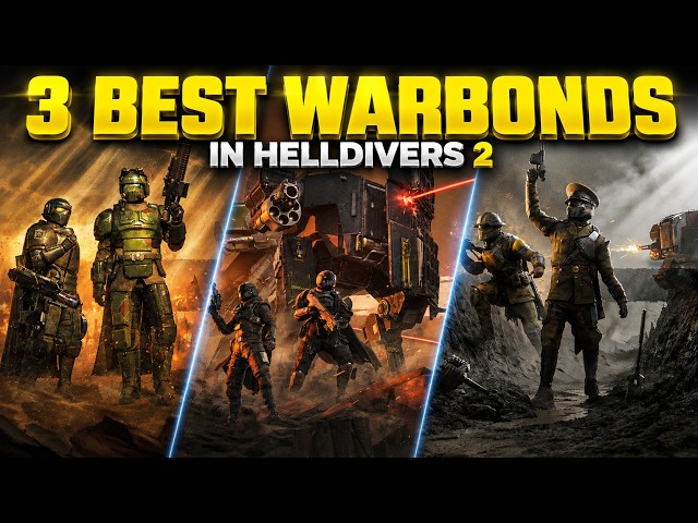 The ONLY 3 Warbonds Worth Buying in Helldivers 2