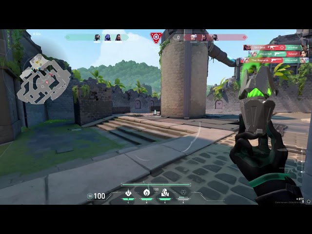 1v3 in 30 bullets 🤣 #valorant #gaming #hsclasher