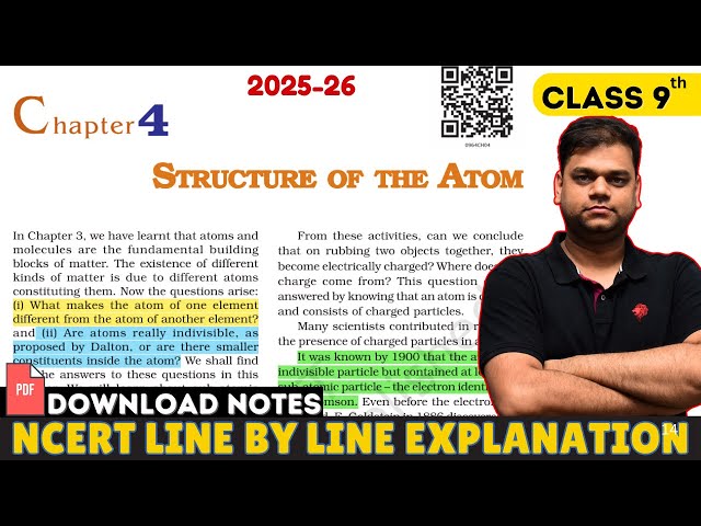 Class 9: Structure of the Atom