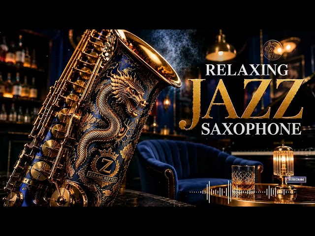 ZIZAMCRAFTED 🎷 Golden Lounge Sax Premium Smooth Jazz for Focus, Meditation & Unwinding