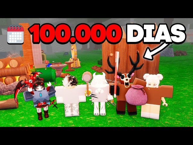 Jugué con el MEJOR EQUIPO de 99 Noches en el Bosque (+100,000 días)
