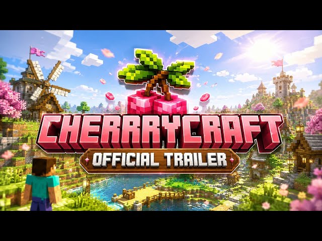 Welcome to CherryCraft SMP | The Adventure Begins