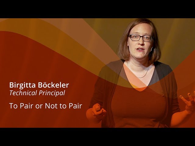 To Pair or Not to Pair: Pair Programming