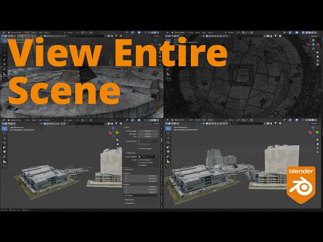 Blender - View Entire Scene