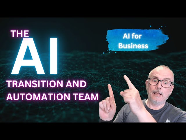 Transform your workflow with a custom AI Transition Team