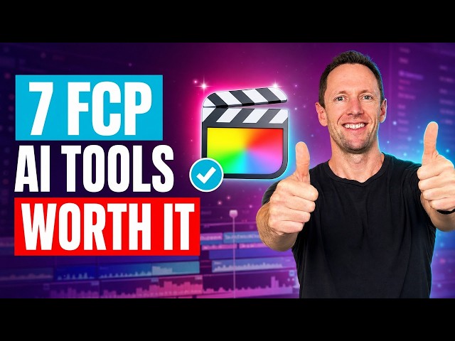 Top 7 AI Tools in Final Cut Pro 2026 (Actually Worth Using!)