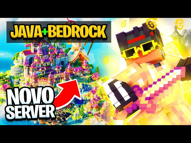 MINECRAFT: CLASSIC SURVIVAL SERVER for MINECRAFT JAVA and BEDROCK with LAND PROTECTION