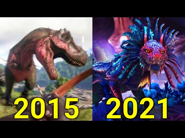 Evolution of ARK Survival 2015-2021