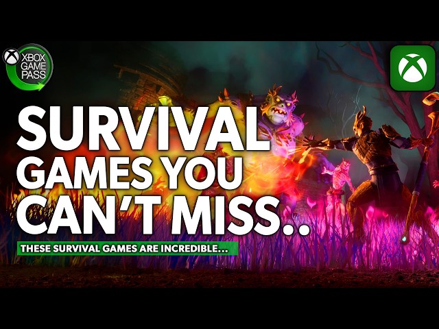 15 BEST SURVIVAL Games on XBOX GAME PASS in 2026!