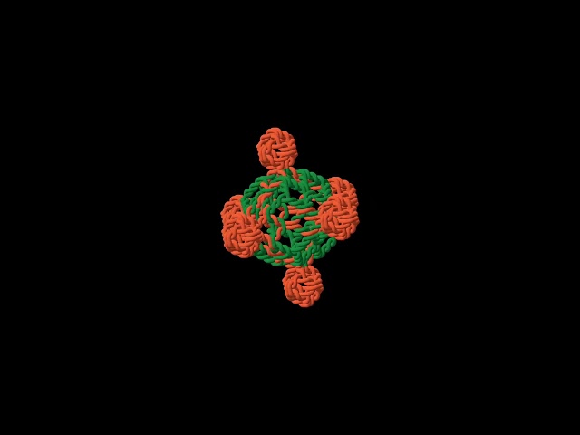 Fullerian Loop NaCl Molecule Inspired Structure