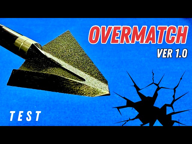 OVERMATCH 100 gr: BROADHEAD TEST—VERY HIGH SCORE!  #elitearchery #ravincrossbows