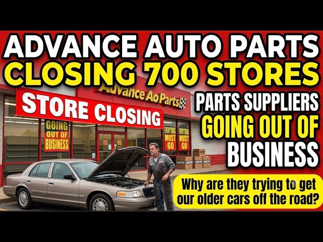 Advance Auto Parts cerrará 700 tiendas, otro golpe para los autos antiguos al terminar la disponi...