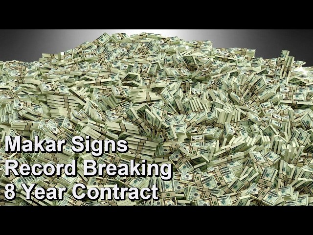 Makar Signs 163.2 Million Dollar Contract with the Avalanche
