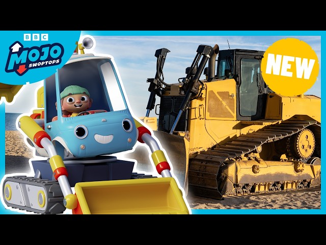 Mojo Machines | SUPER Bull Dozer | Truck Cartoon For Kids | Mojo Swoptops