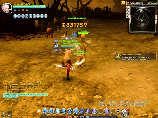 Dragon Nest mercenary / hero system Nerwin