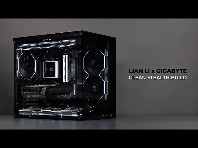 Ultra Clean Gaming PC Build with Hidden Cables | X870 Aorus Stealth | Lian Li O11D Mini V2 | 9850X3D