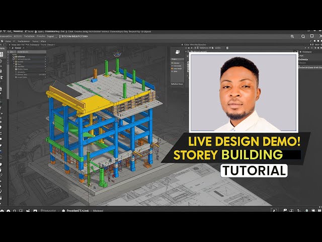 Full Storey Building Design in ProtaStructure | Step-by-Step Tutorial (Live Session) PART 2